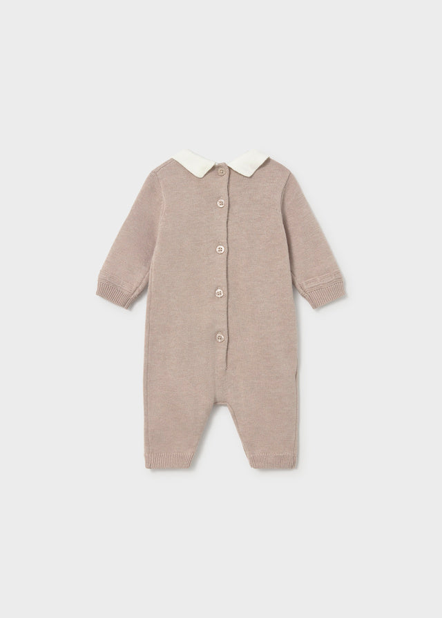 Tutina intera in tricot neonato Mayoral