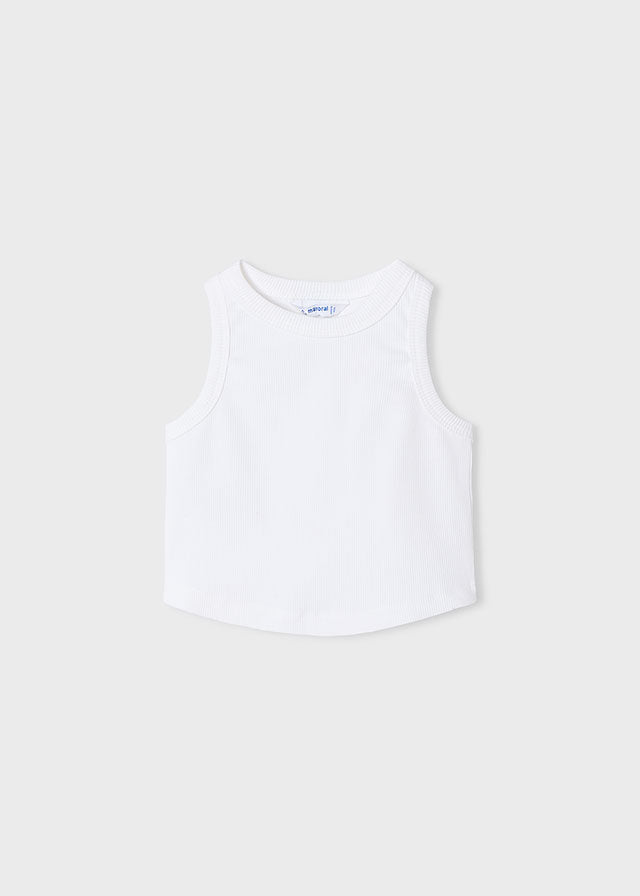 Blusa a righe con canotta bambina Mayoral