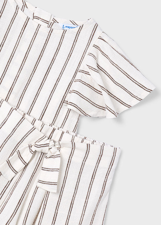 Coordinato a righe bambina Mayoral