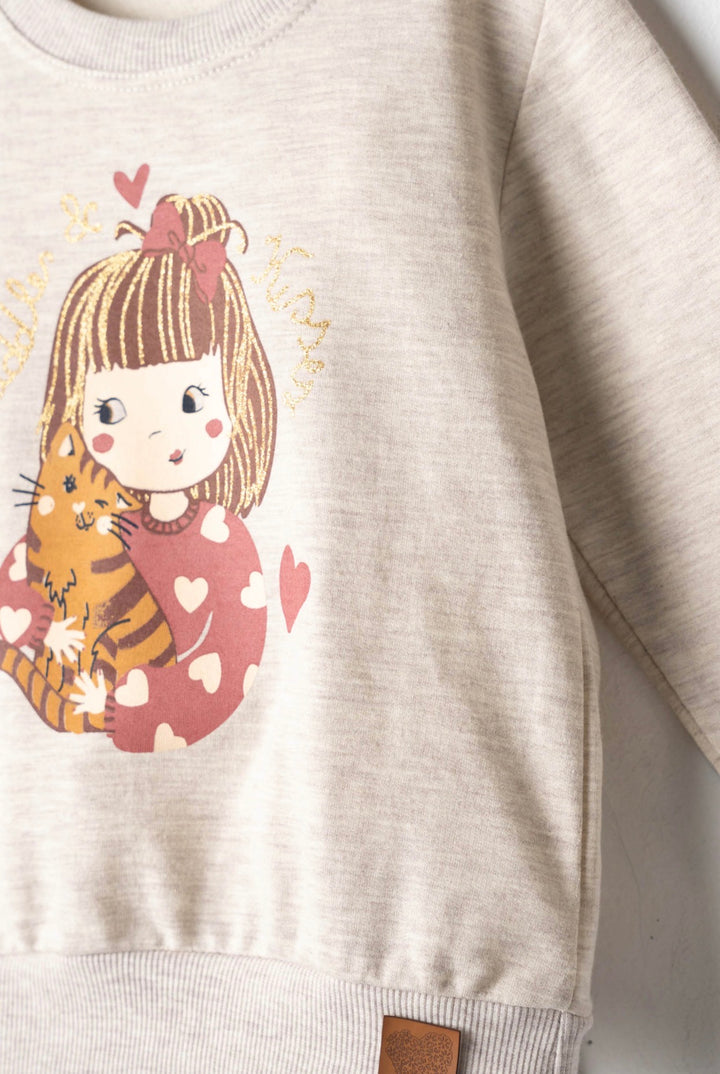Completo con leggings e borsa bambina Ebita