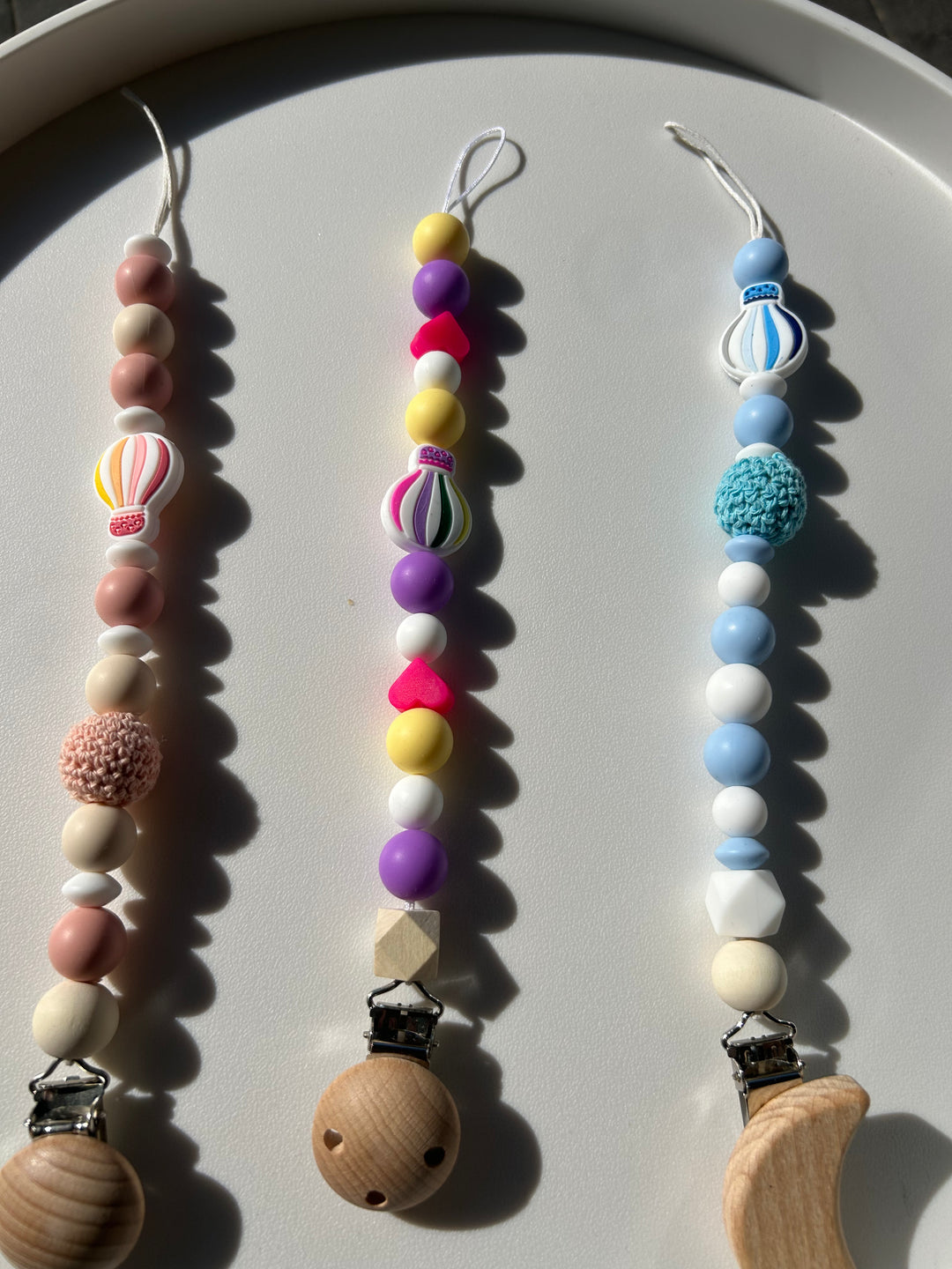 Catenina portaciuccio Mongolfiera