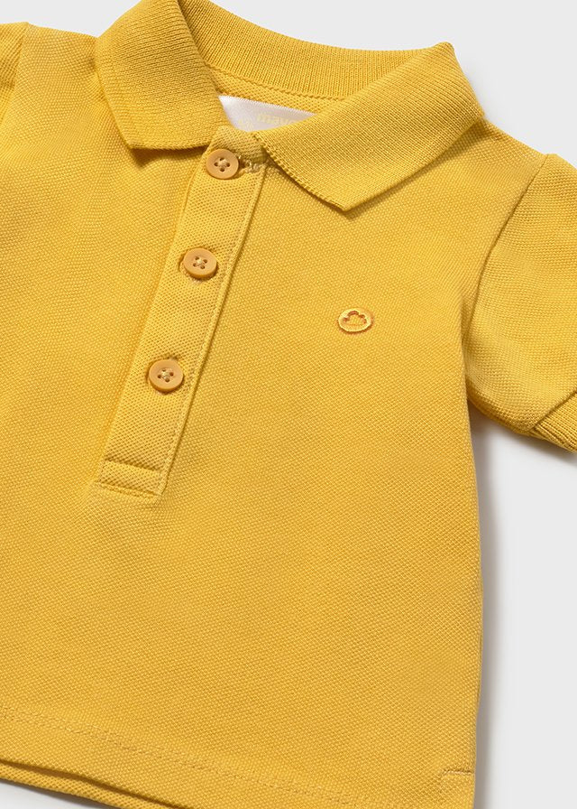 Polo con pantaloncino neonato Mayoral
