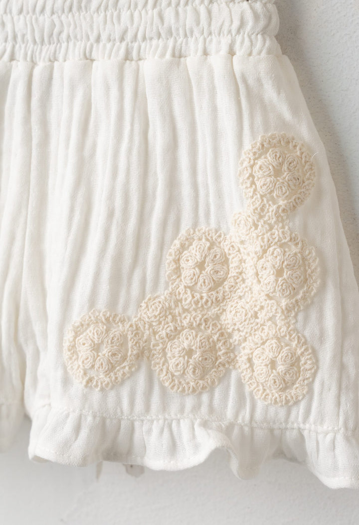 Completo blusa e short bambina Ebita