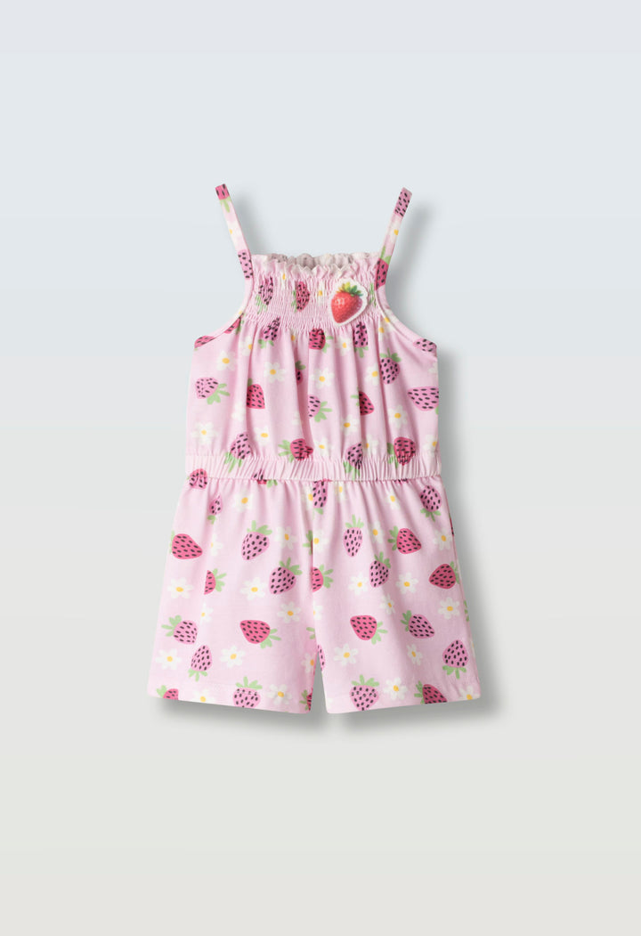 Tutina con stampa e fascia baby girl ebita
