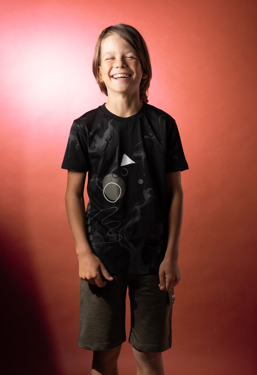 Coordinato di tuta bambino hashtag