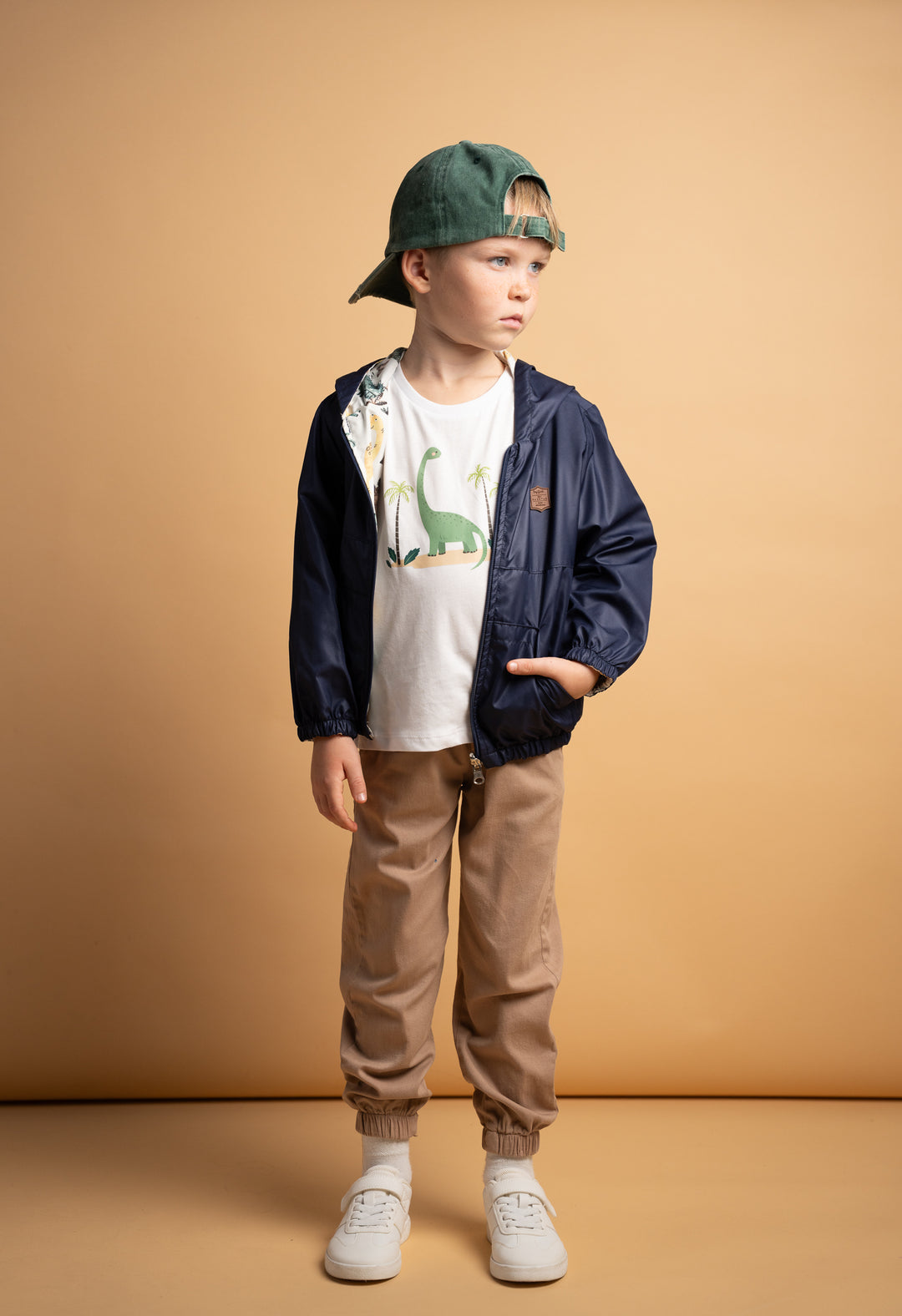 Completo con giacca anti-vento bambino Hashtag