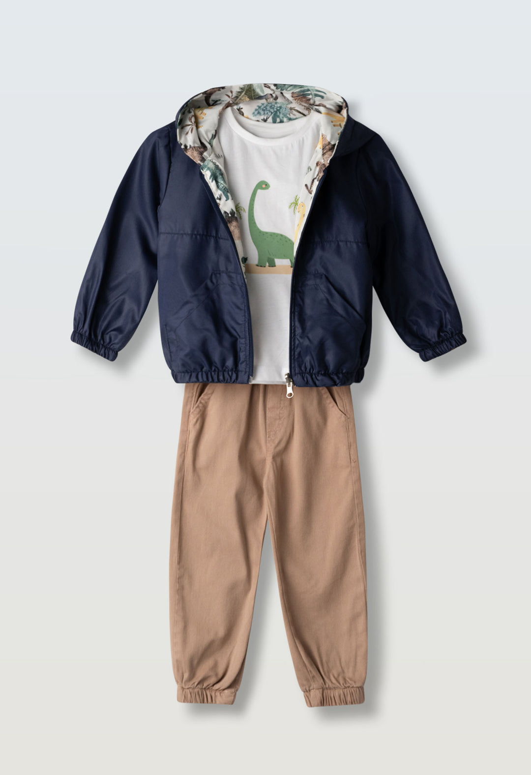 Completo con giacca anti-vento bambino Hashtag