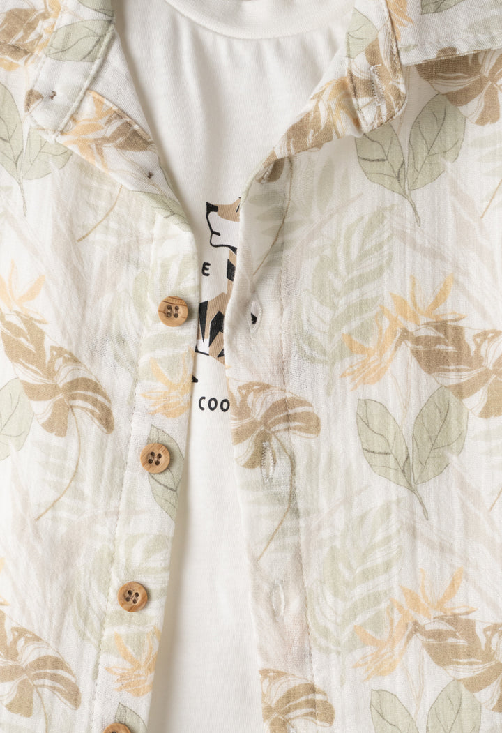 Completo con camicia 3 pezzi bambino Hashtag