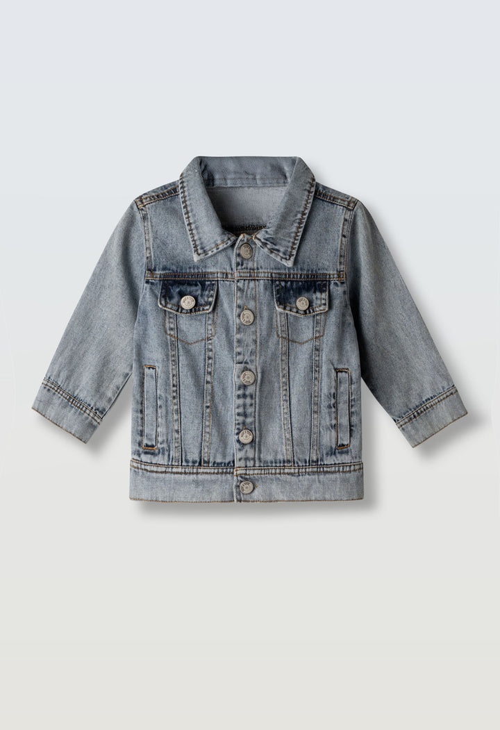 Giacca di jeans bambino Hashtag