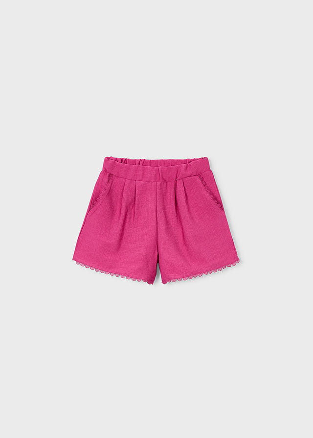 Short con pieghe bambina Mayoral