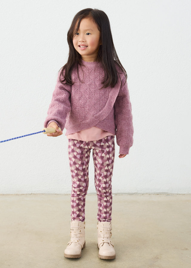 Maglione strutturato bambina Mayoral