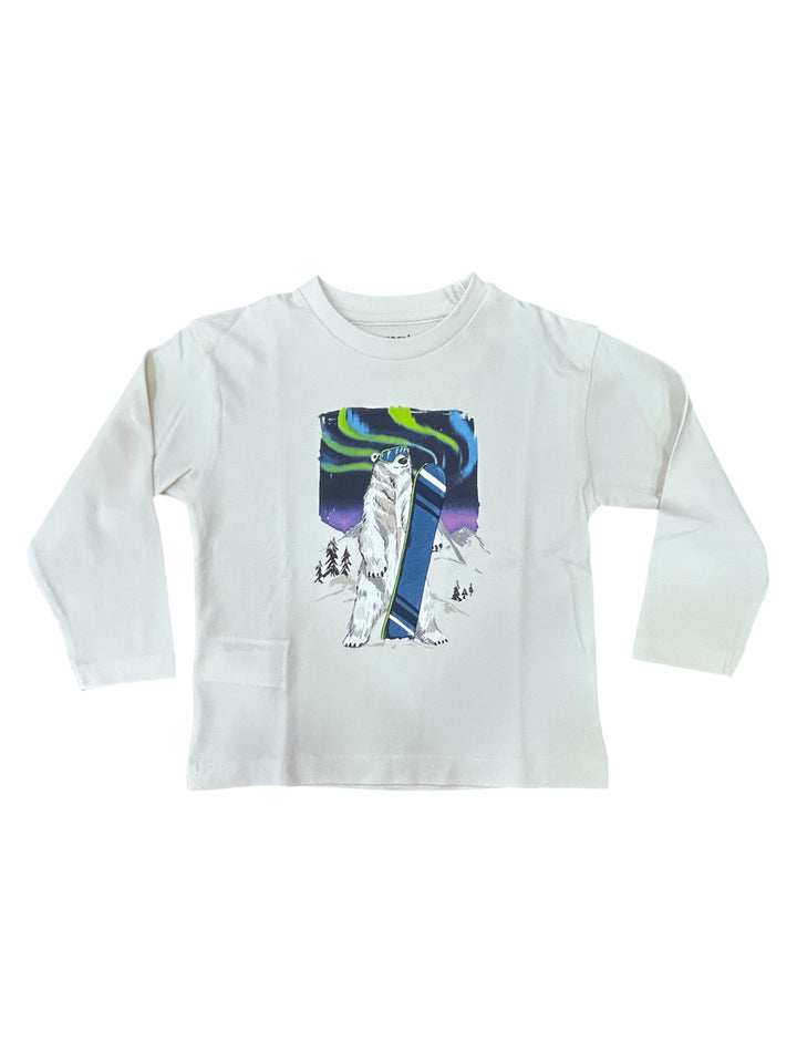 Maglietta a maniche lunghe baby maschio