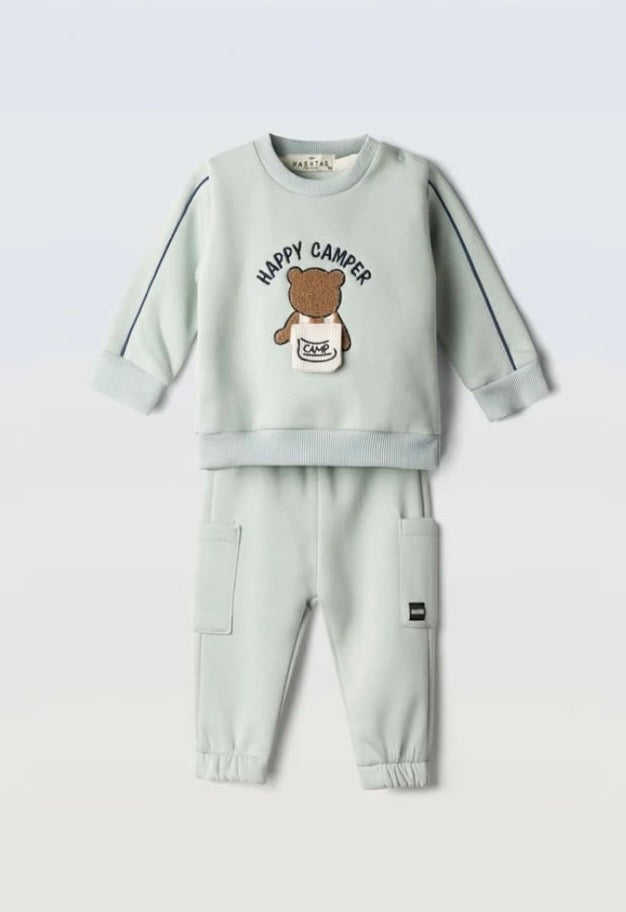 Tuta due pezzi baby maschio Hashtag