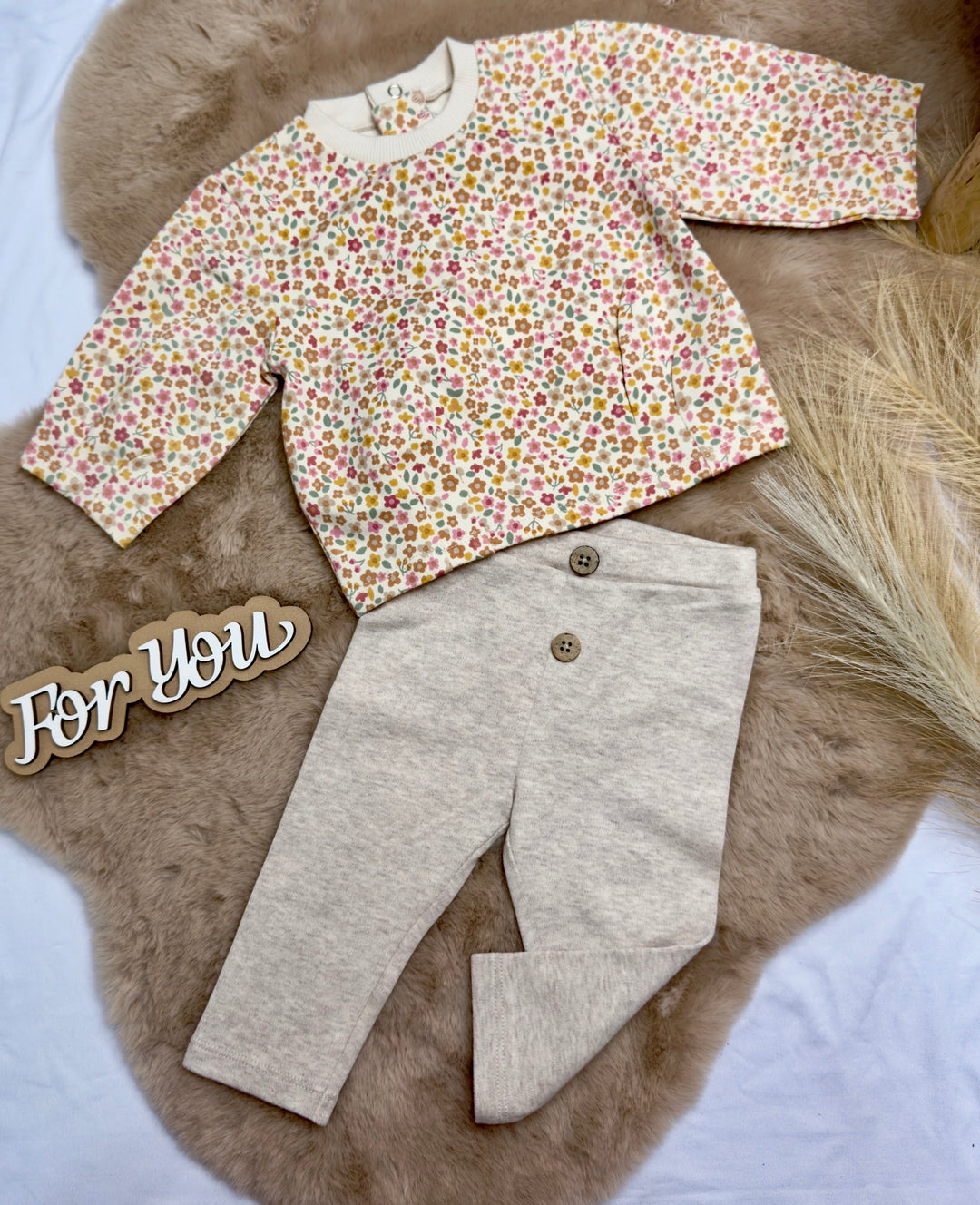 Completo felpa con pantalone neonata Mayoral