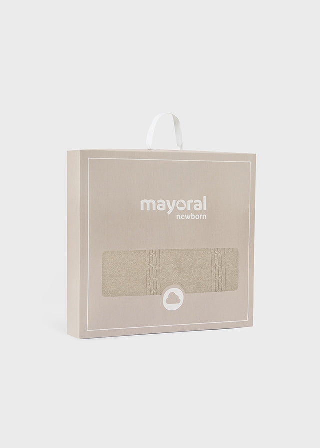 Copertina in tricot neonata Mayoral