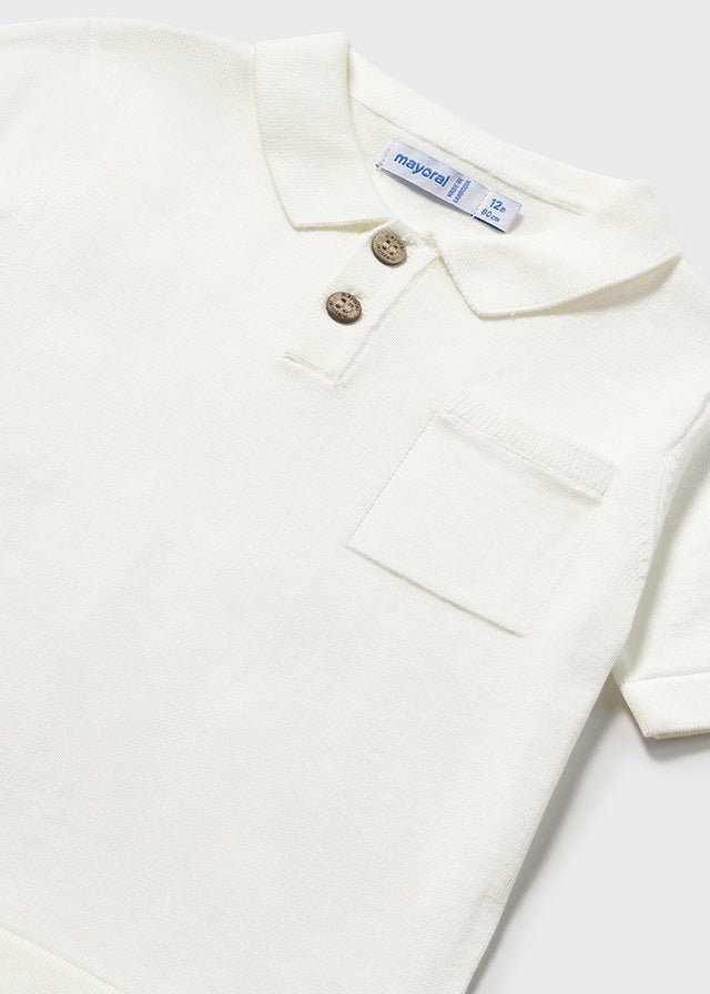 T-shirt polo baby maschio Mayoral