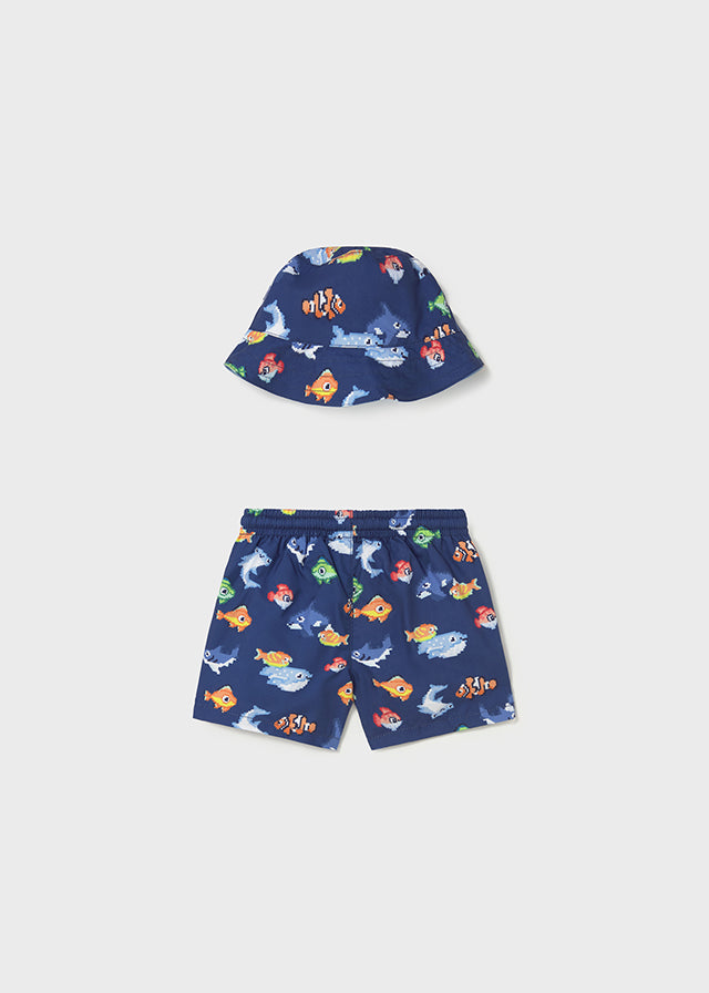 Completo costume e cappello baby boy Mayoral