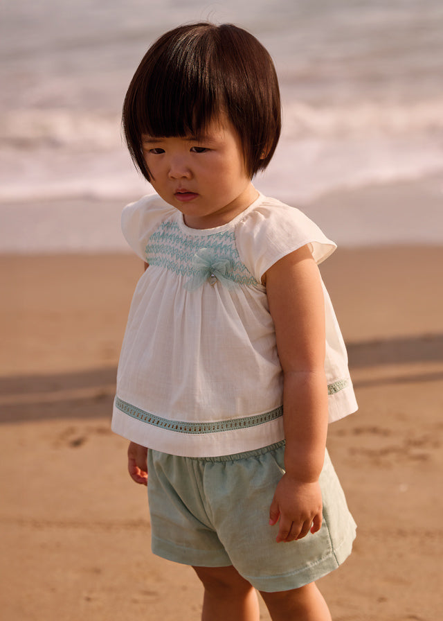 Completo blusa due pezzi baby girl  Mayoral