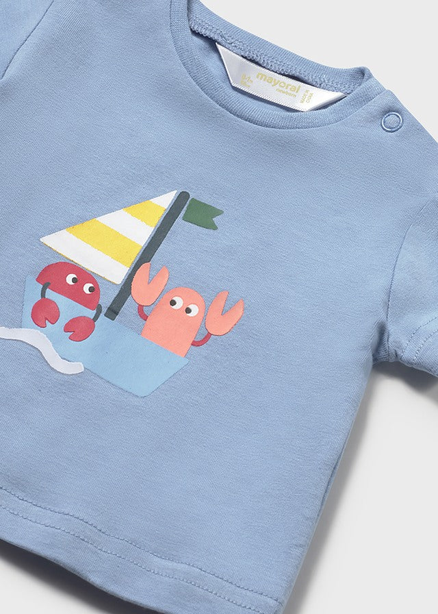 Set 3 pezzi con costume neonato Mayoral