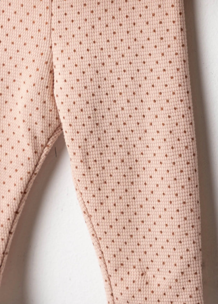 Completo con leggings e borsa neonata Ebita