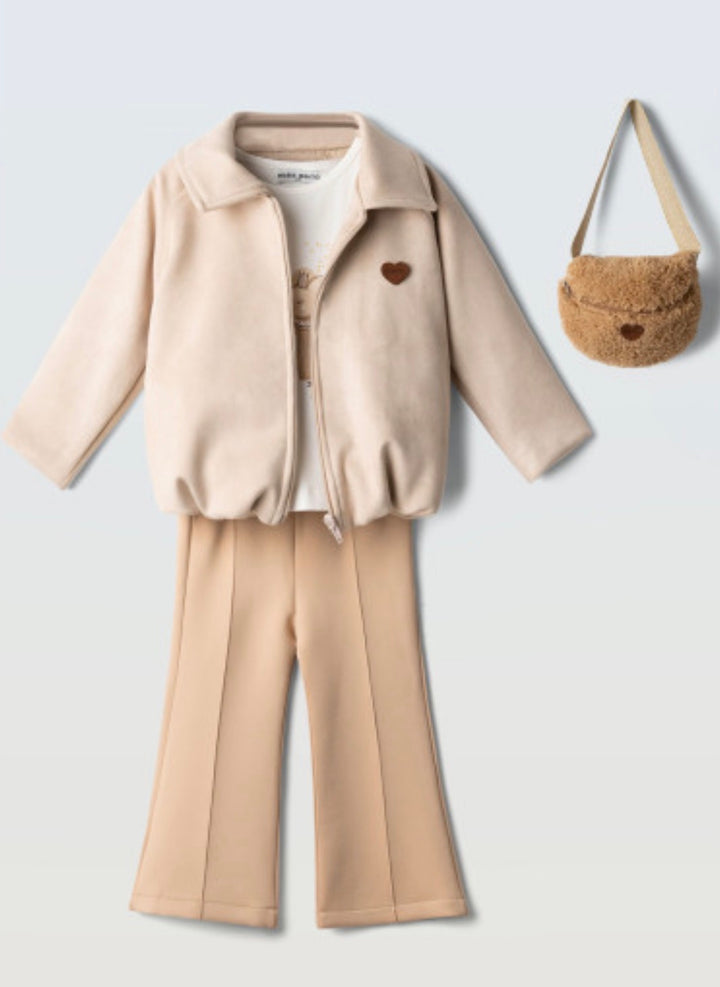 Completo quattro pezzi bambina Ebita