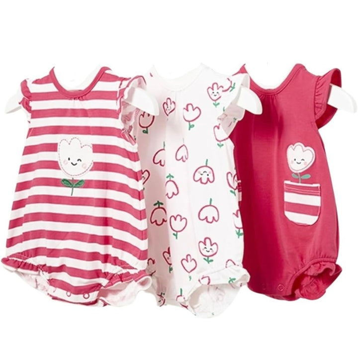 Pagliaccetto a righe  neonata