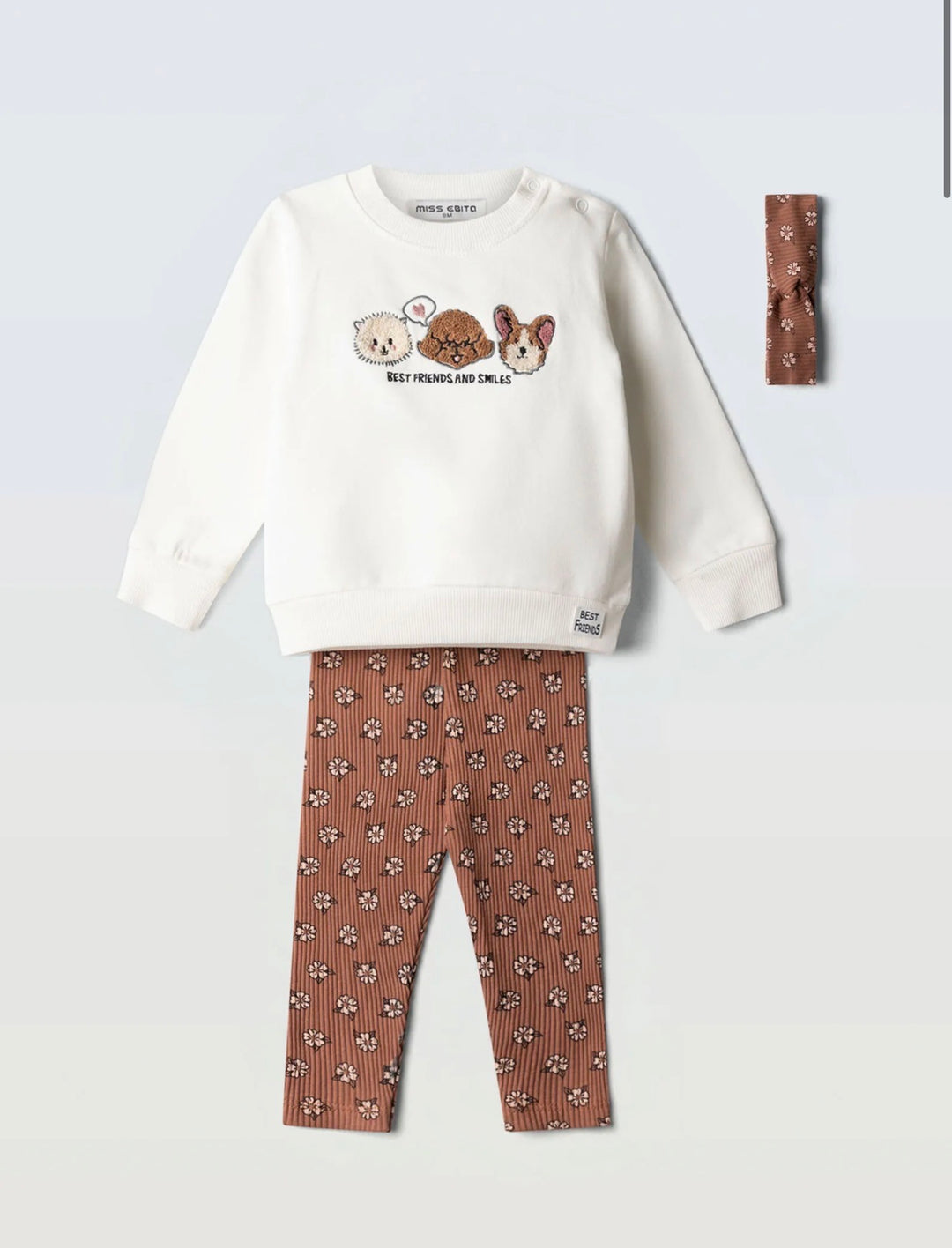 Completo con leggings baby girl Ebita