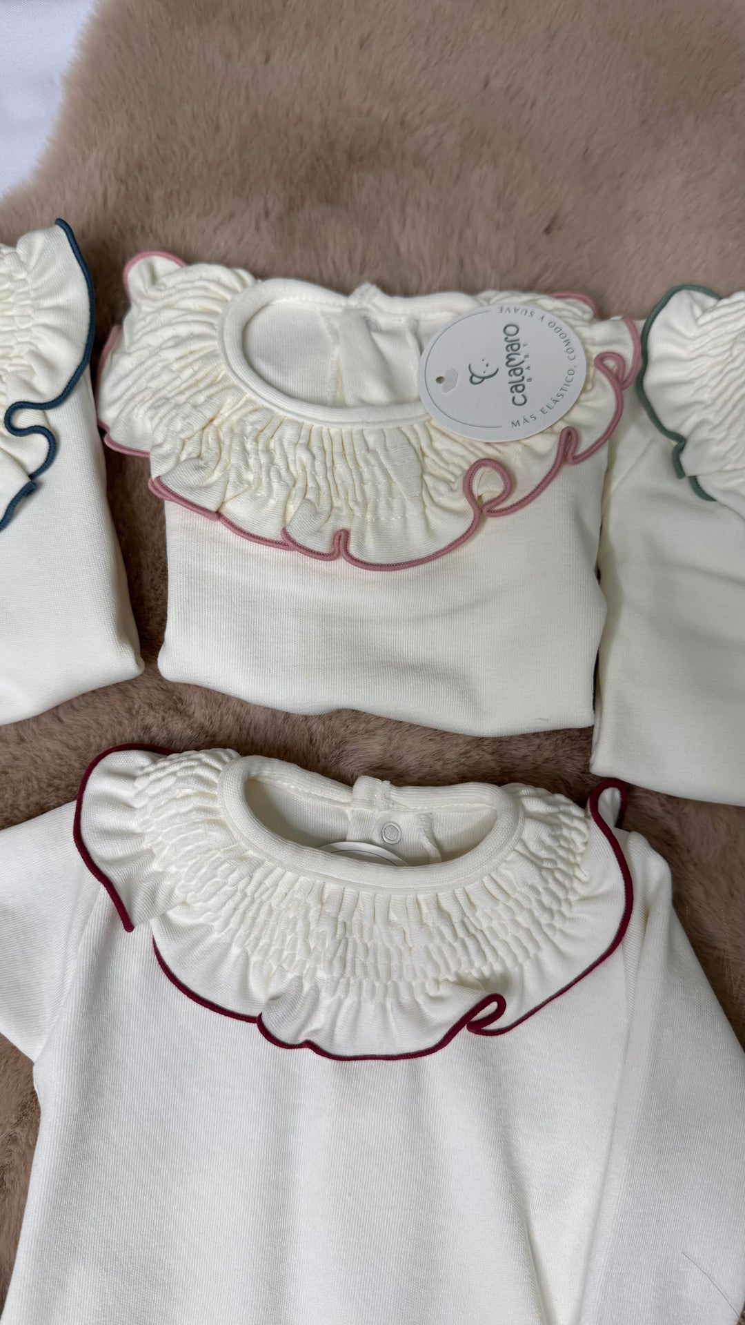 Body con colletto neonata Calamaro
