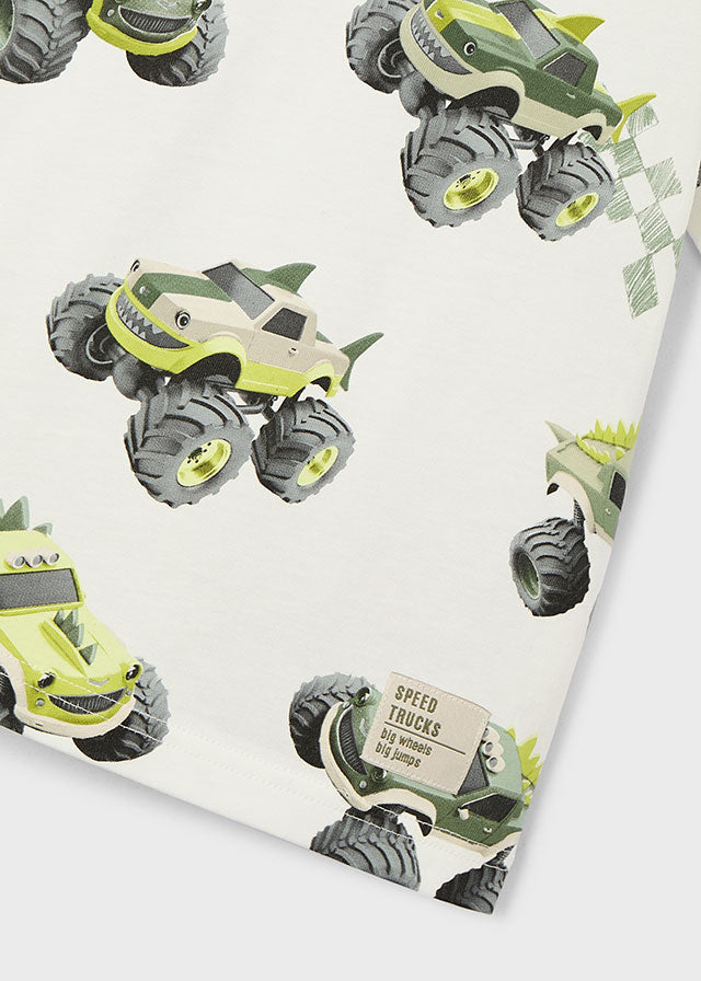 T-shirt con stampa car bambino Mayoral