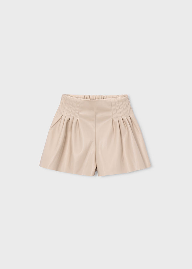 Bermuda similpelle bambina Mayoral