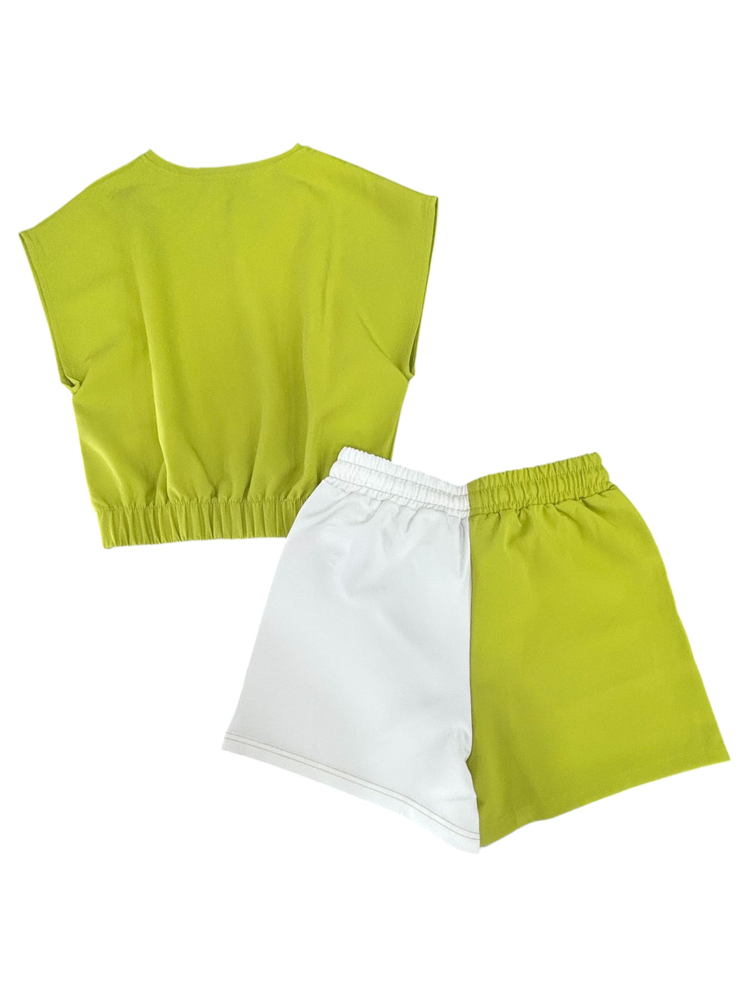 Completo top e pantaloncino ragazza Tiffosi
