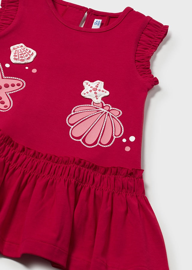 Vestito giromanica baby girl Mayoral