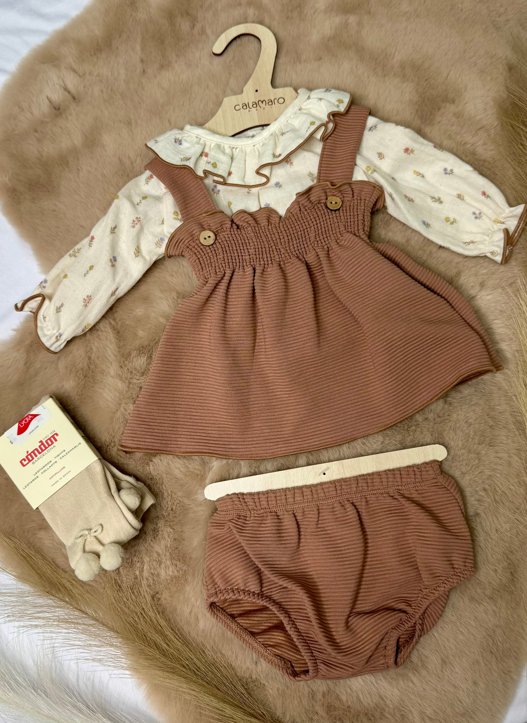 Casacca con culotte neonata Calamaro