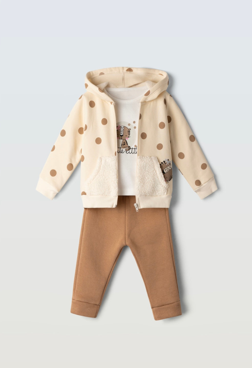 Tuta 3 pezzi baby femmina Ebita