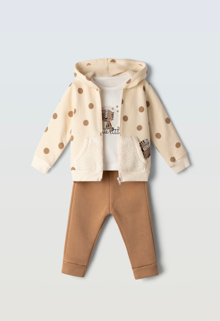 Tuta 3 pezzi baby femmina Ebita