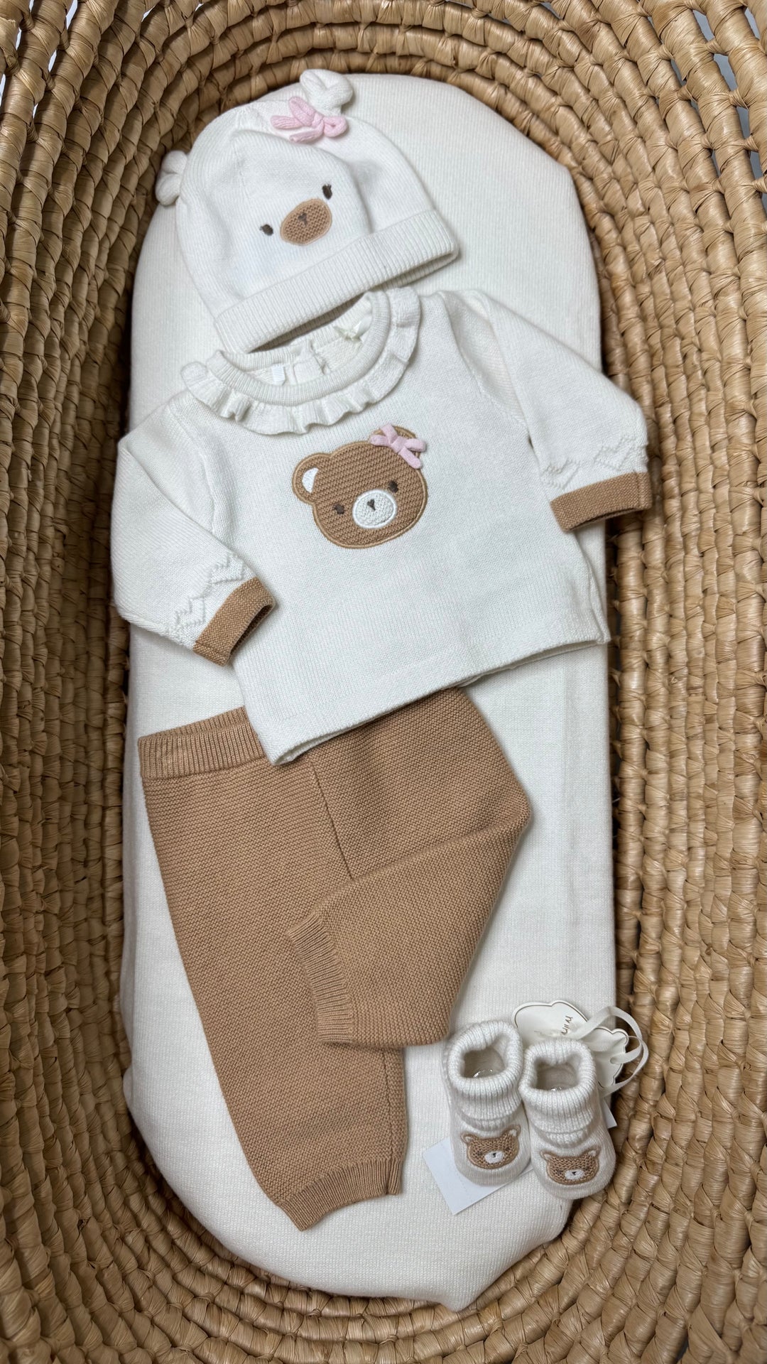 Copertina teddy neonata Minibanda
