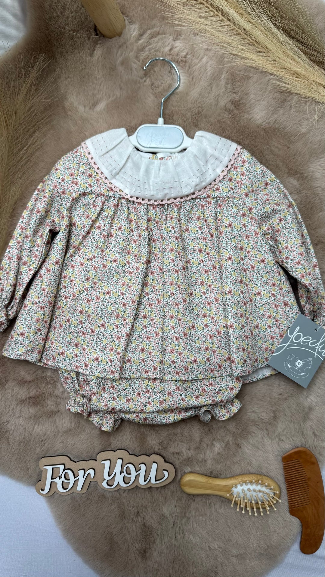 Completo due pezzi neonata Yoedu