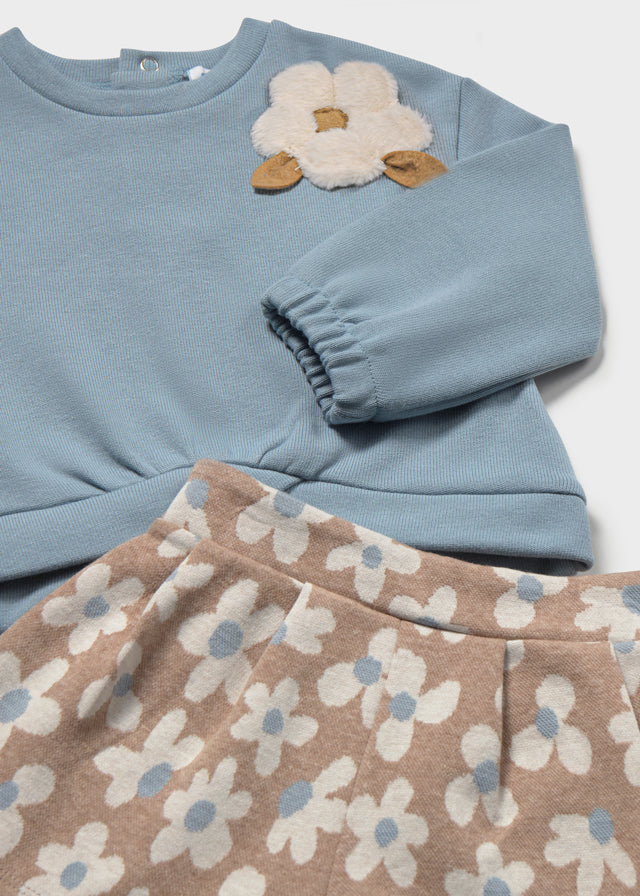 Completo maglia e bermuda girl Mayoral