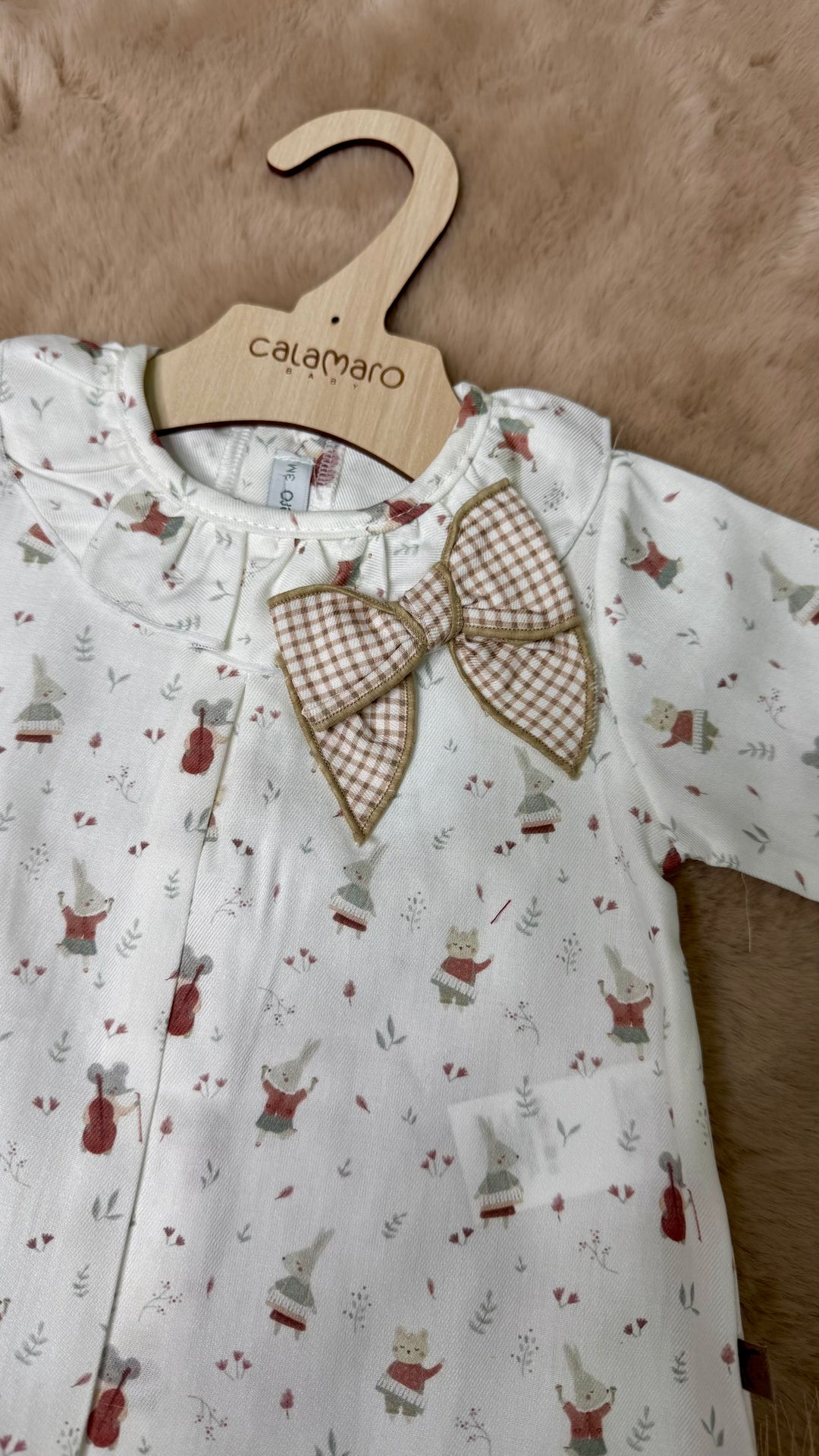 Completo 2 pezzi con culotte neonata Calamaro