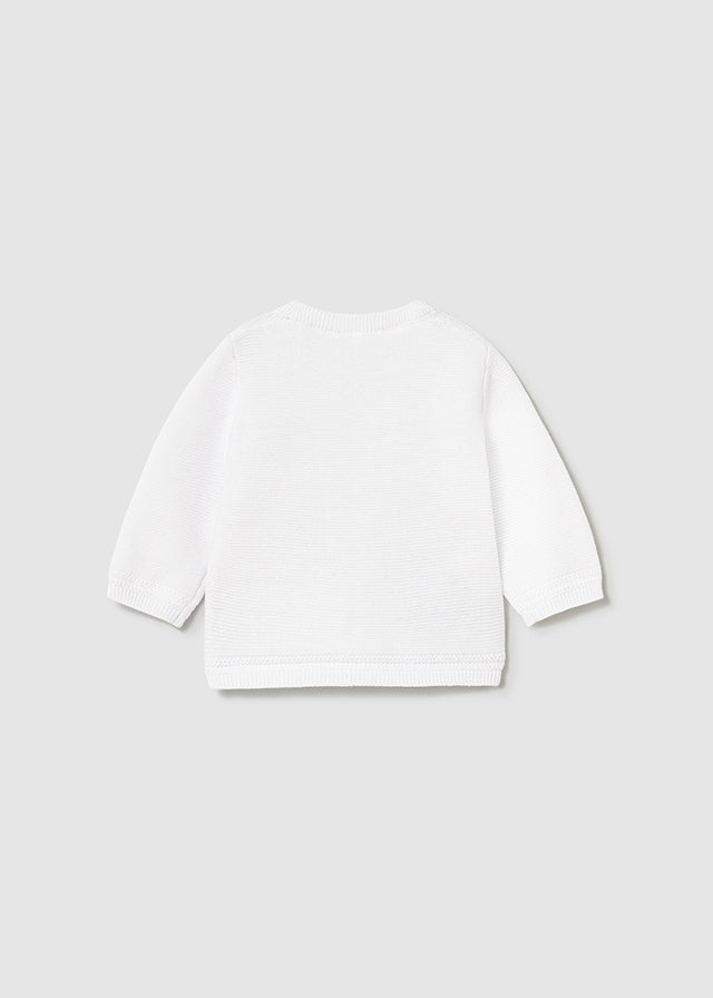Cardigan in filo neonato Mayoral