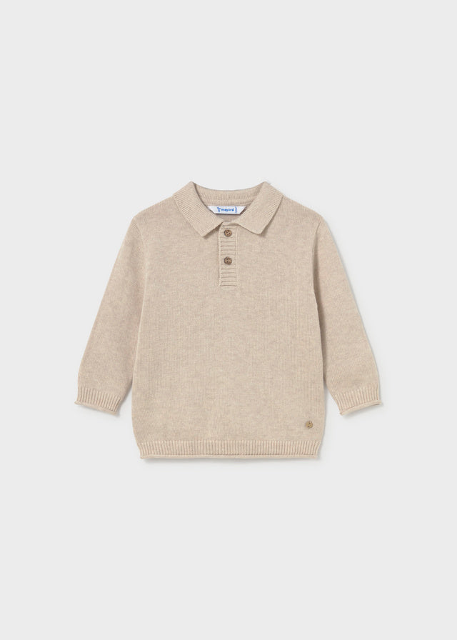Maglione a polo baby boy Mayoral