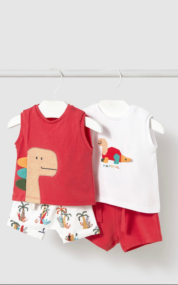 Completo canotta e pantaloncino neonato Mayoral