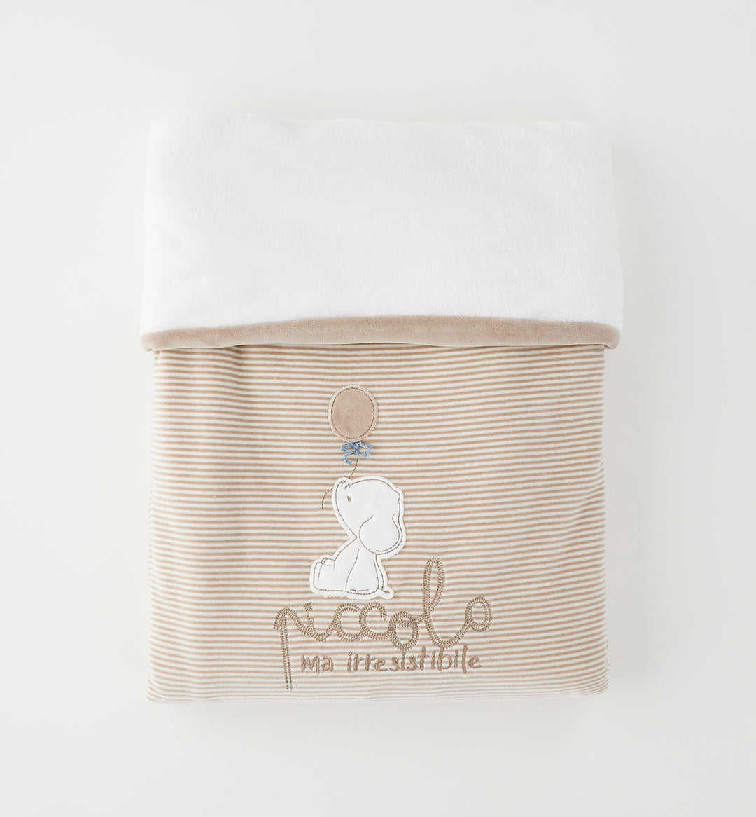 Copertina in ciniglia neonato Minibanda