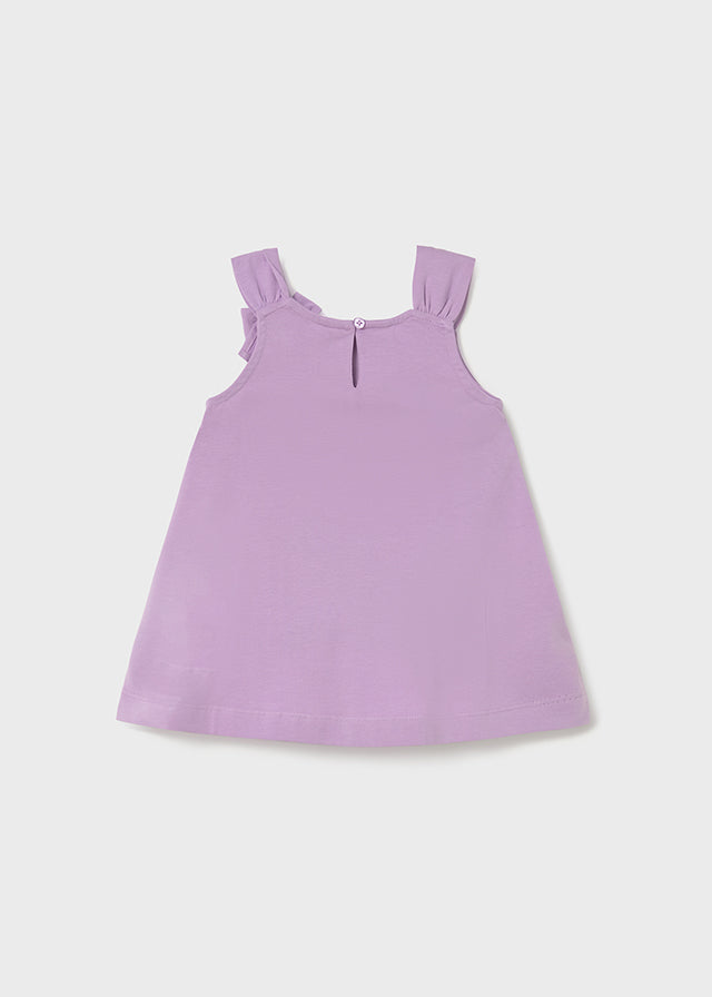 Vestito con manica nodo baby girl Mayoral