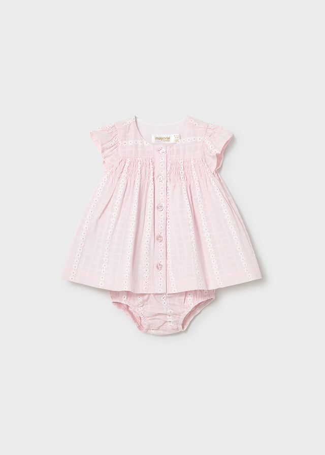 Vestito con mutandina neonata Mayoral