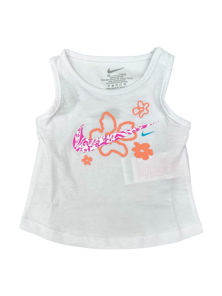 Completo canotta con grafica e pantaloncino neonata