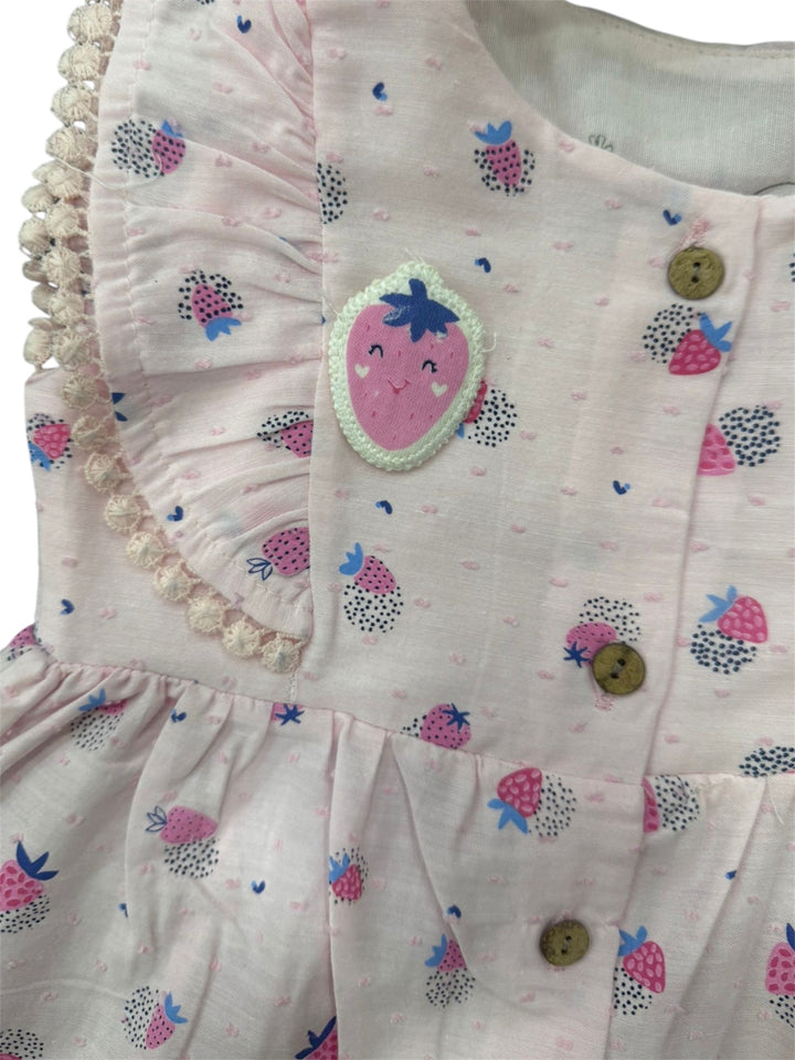 Pagliaccetto con stampe neonata