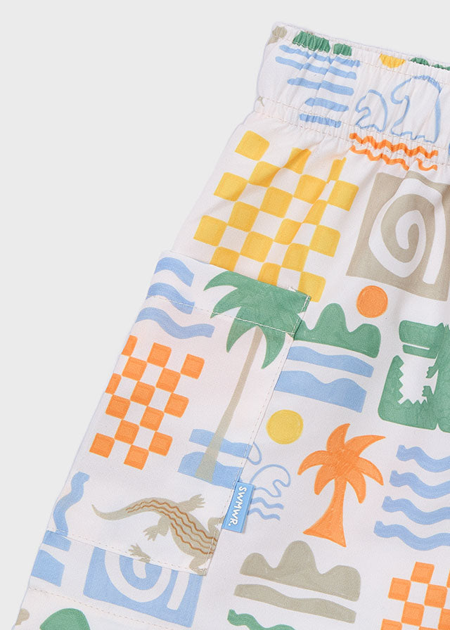 Costume con stampa bambino Mayoral