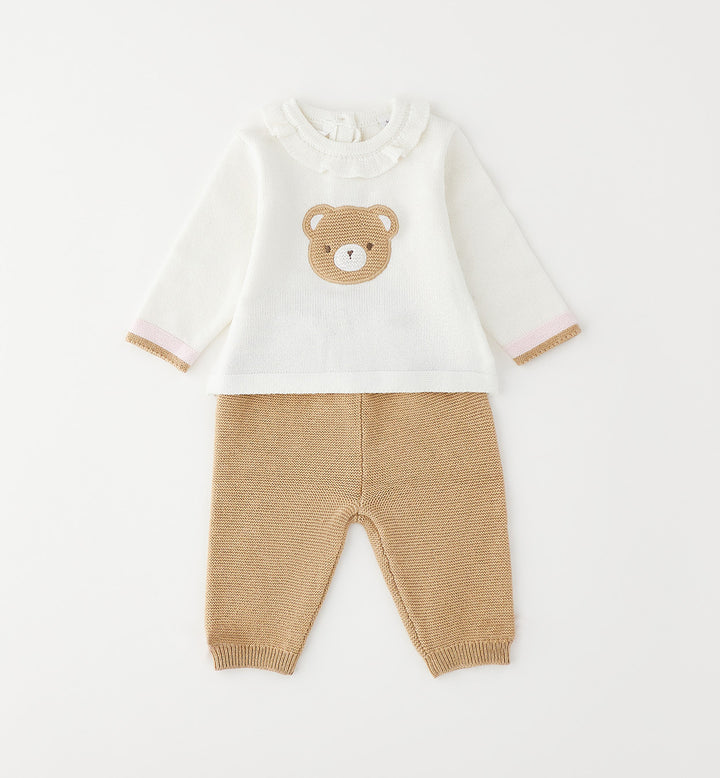 Completo in teddy neonata Minibanda