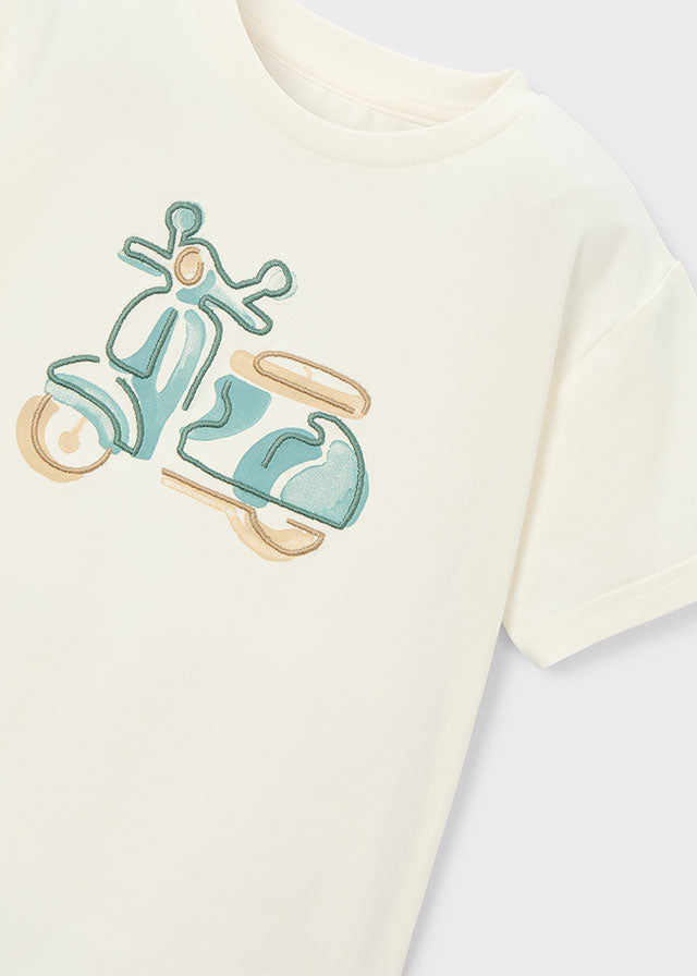 T-shirt vespa bambino Mayoral